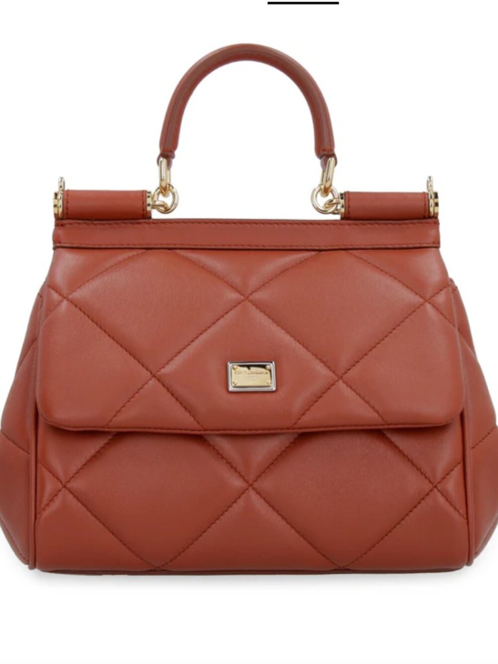 Dolce & Gabbana Sicily quilted leather handbag